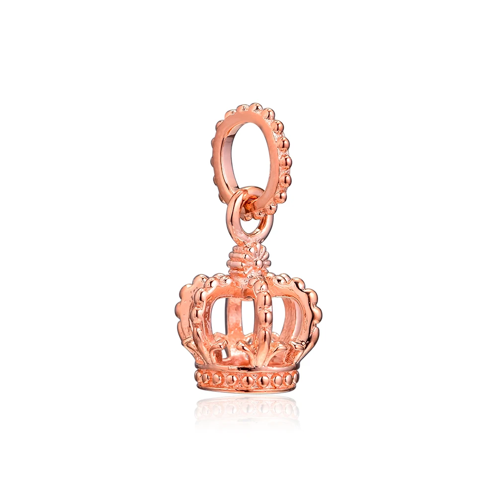 Подходит для браслетов Pandora с подвесками Φ Beads 100%-Серебряное украшение бесплатная