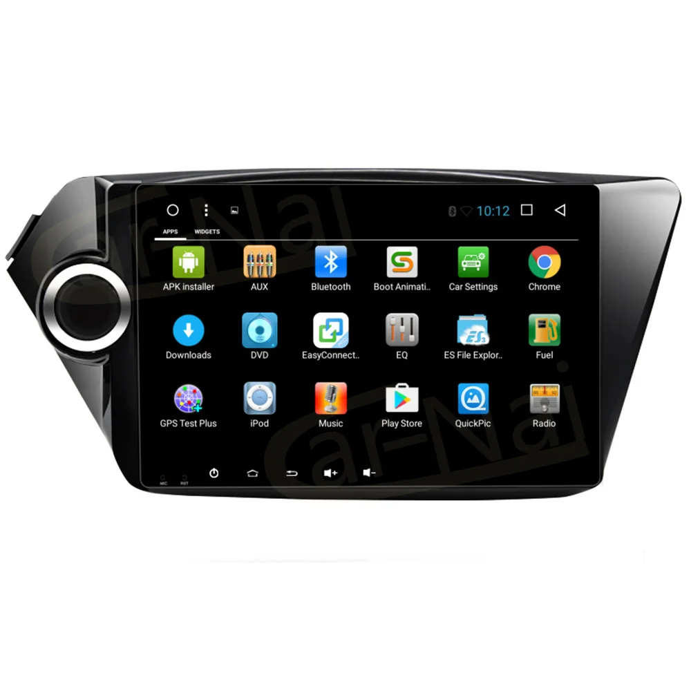Автомобильный GPS 9 дюймов плеер навигация Android 7 1/8 0 для Kia K2 RIO 2010 2011 2012 2013 2014 2015 с Wifi
