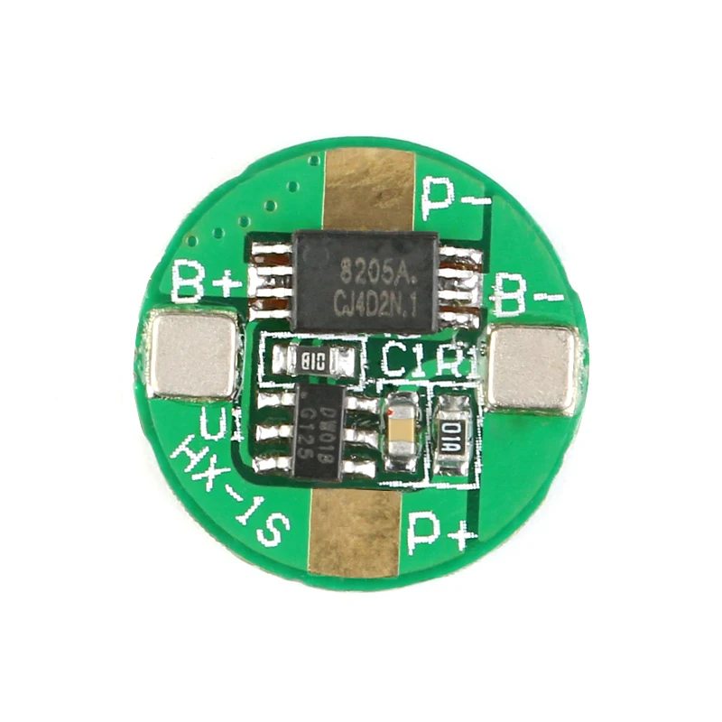 10 шт. 3 7 в 1S 18650 A Li Ion BMS PCM плата защиты аккумулятора PCB с защитой от перезаряда и