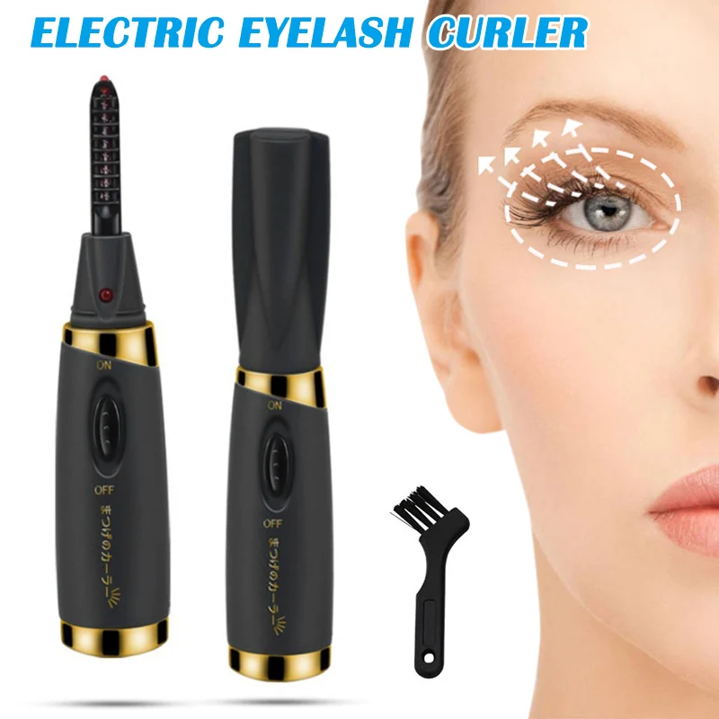 Прямая поставка Высококачественная электрическая мини кисть для завивки ресниц
