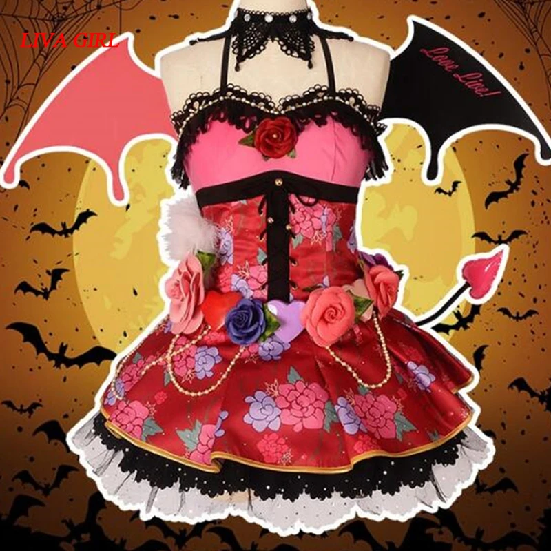 Костюм для косплея Love Live Kotori Minami Little Devil Awakening костюм Хэллоуина праздничный