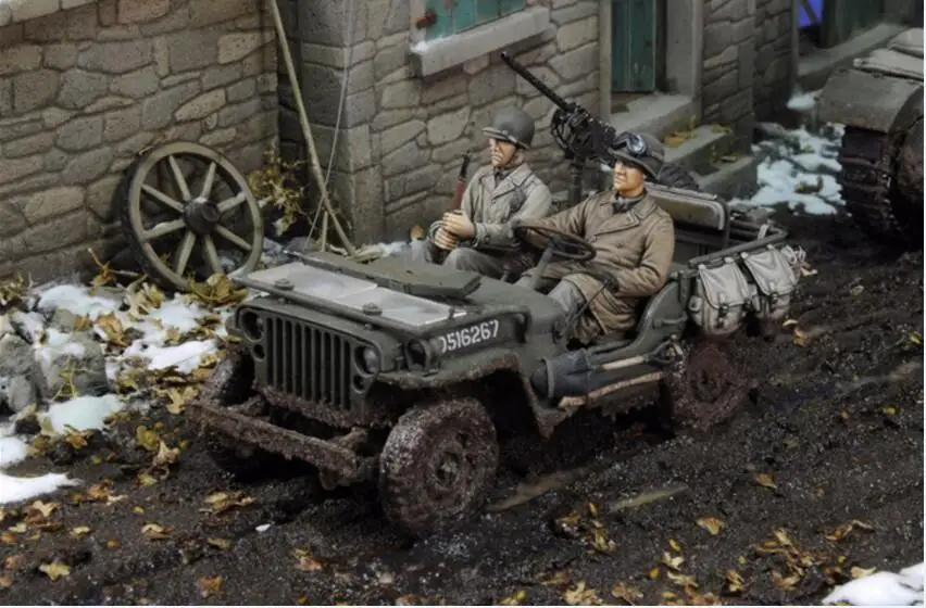 1/35 каучуковая фигурка модель комплект Unassambled Неокрашенный 00770 (без