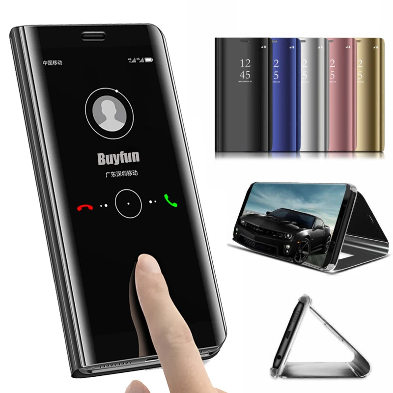 Умный зеркальный флип-чехол для Xiaomi Redmi K20 K 20 7a go note 7 pro чехол с подставкой xiaomi ksiomi