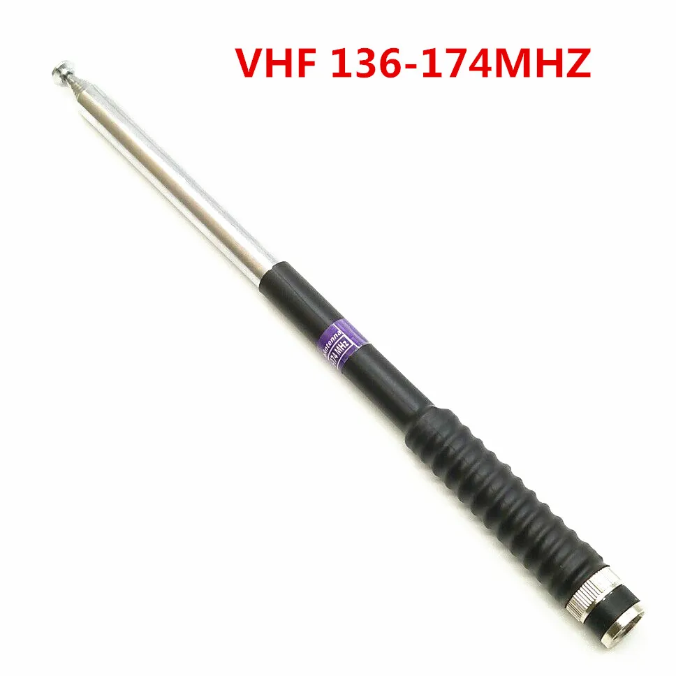 XQF VHF телескопическая антенна BNC для ICOM V8 V80 IC U82 Motorola Kenwood Walkie Talkie Hf трансивер|telescopic
