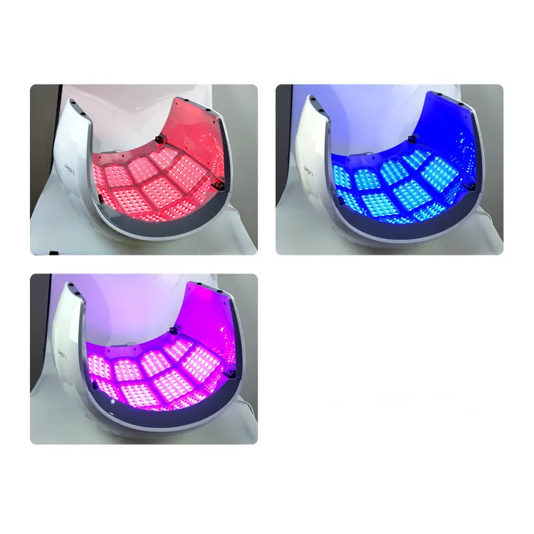 Горячая Распродажа 2018 3 цвета светодиодная маска для лица фотон уход за кожей