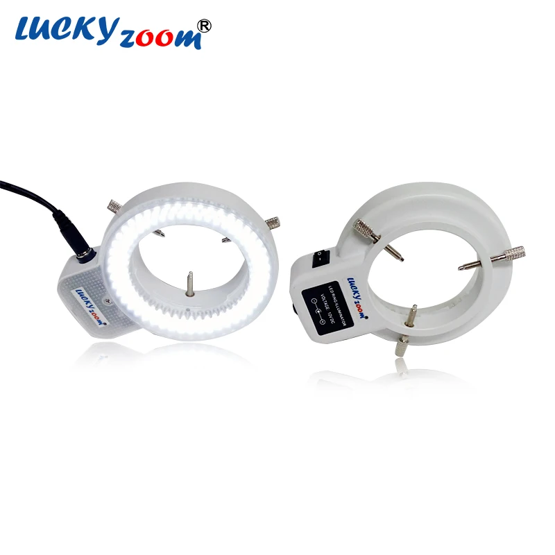 Luckyzoom бренд 3.5X 90X Тринокулярный шарнирной столп зажим 144 светодиодный