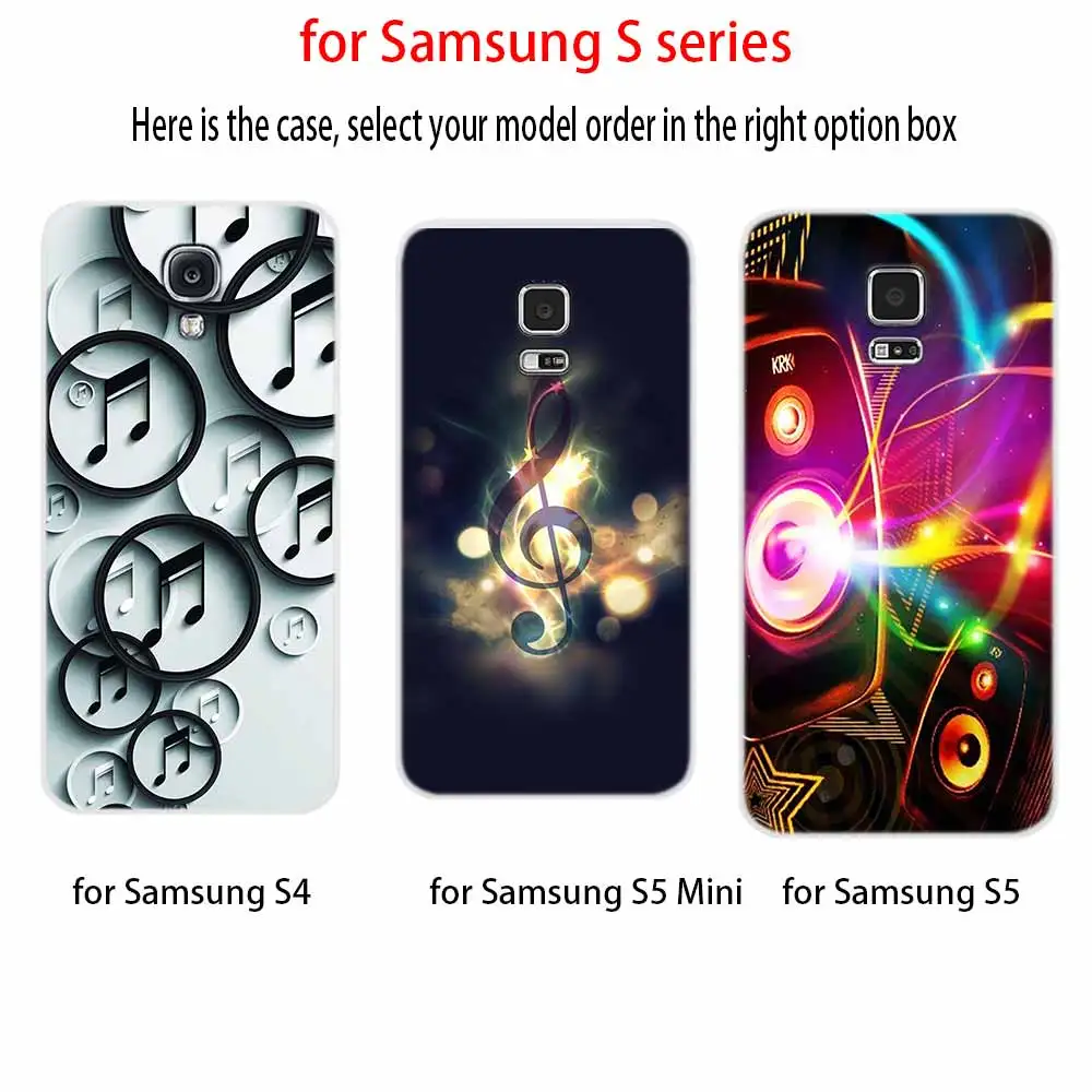 Старый счет музыкальные ноты любящее Мягкая обложка для Samsung Galaxy S7 край S8 S9 S10 S11 S20
