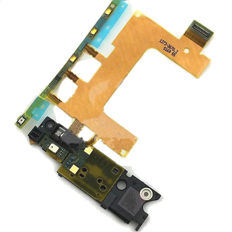 Кнопка питания гибкий кабель для Sony xperia ZR M36H C5502 C5503 громкости и микрофон