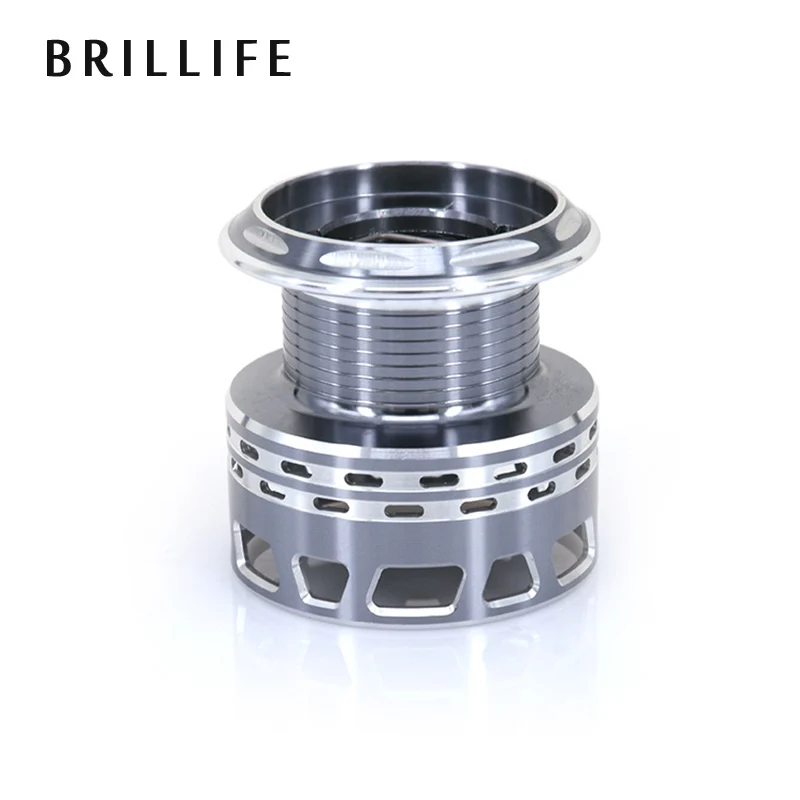 BRILLIFE мелкой катушки спиннингом 6BB 7 1: 1 морской Рыбалка Катушка металлическая