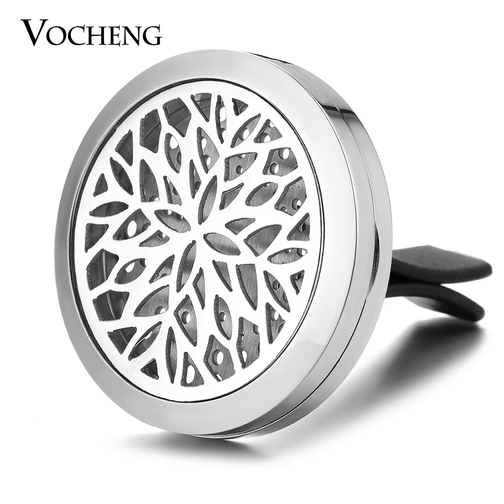 Автомобильный ароматерапия медальон Духи Диффузор с отверстием 316L