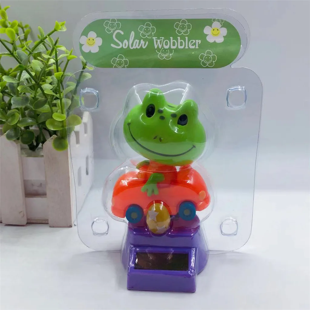 Детская игрушка на солнечной батарее настольная танцевальная качающаяся