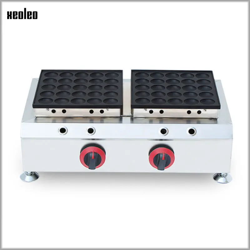 

XEOLEO Pine cake maker Cookie Maker Gas Muffin machine Commercial Non-stick surface Copper simmering equipment for Cake shop