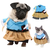 dog costume for small dogs funny pet clothes cat cosplay suit puppy coat for dog party special events