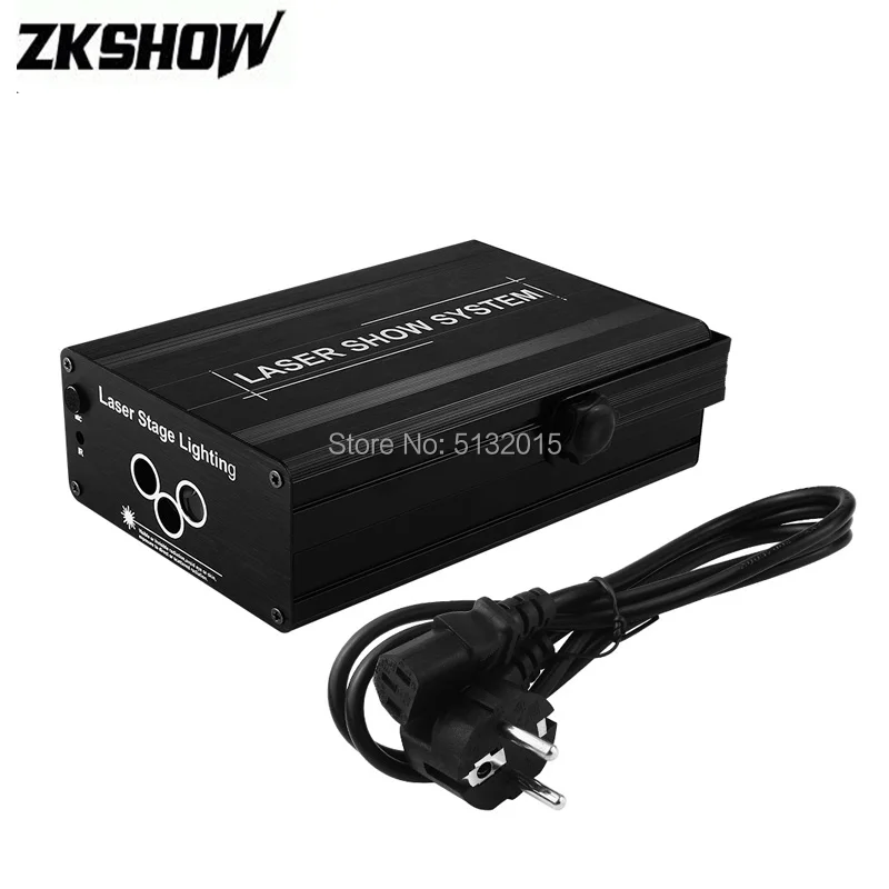 RGB светодиодный лазерный динамический проектор с 3 линзами Полноцветный