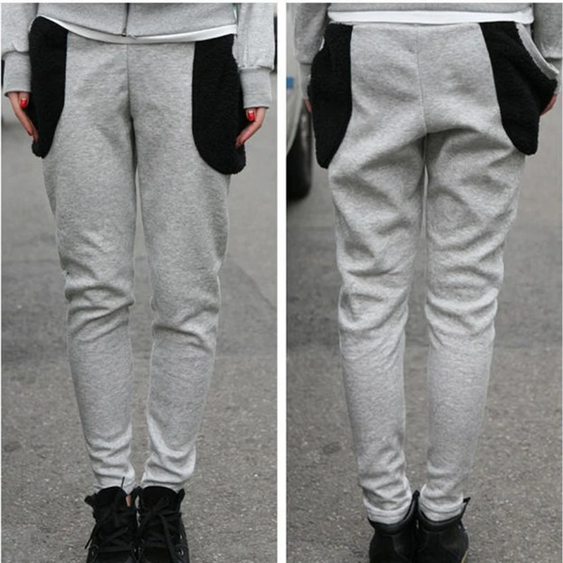 Новейшие модные женские туфли зимний костюм шерсти ягнят утолщение Двусторонняя