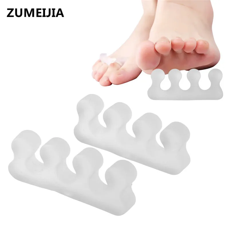 Силиконовый разделитель пальцев ног ZUMEIJIA Sholl для ухода за ногами при вальгусной