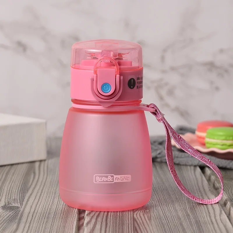 308 мл тритан бутылка для детей для маленьких детей бутылочка для воды BPA бесплатно портативная конфетная цветная герметичная прямая Питьевая