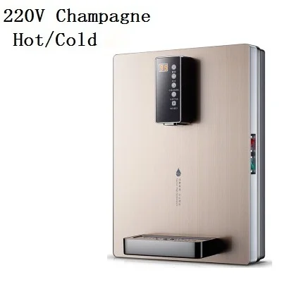 Champagne Hot Cold DMWD, 2000 Вт, умное сенсорное управление, Электрический диспенсер для горячей/холодной/ледяной воды, 220 В, кулер для воды, водонагреватель, 3 S, быстрый нагрев - Цвет: Champagne Hot Cold