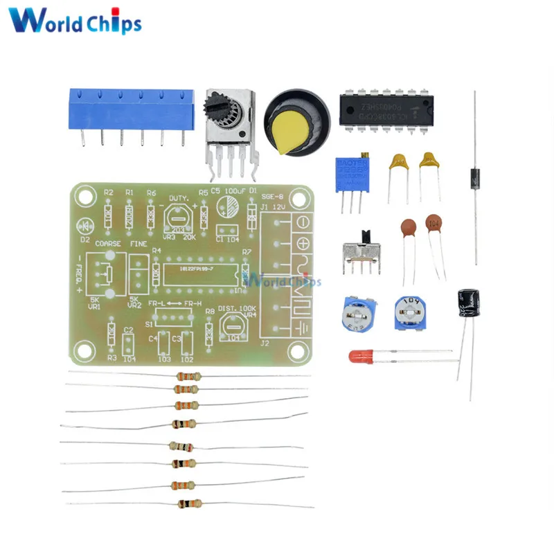 1 комплект ICL8038 модуль монолитного генератора сигналов DIY синусоидального