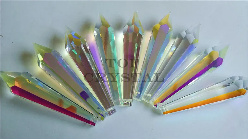 Прозрачное u образное Призма Icicle детали люстры 80 мм 120 шт.|chandelier parts|crystal icicleschandelier