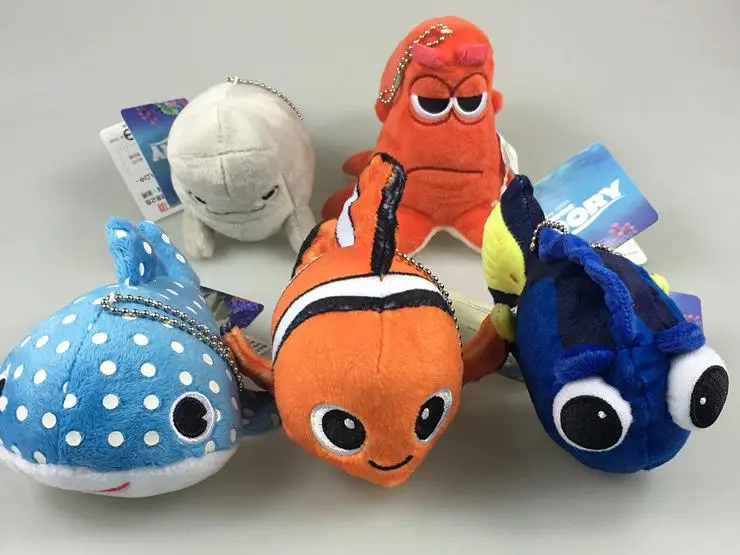 5 шт./компл. Дори Немо подвеска рыба-клоун сумка для рыбы аксессуар-брелок