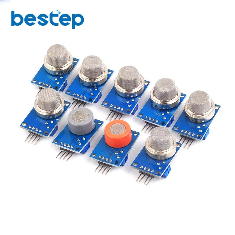 Модуль обнаружения газа Φ MQ 2 3 4 каждый из них 1 шт. всего 9 датчиков для arduino kit|gas