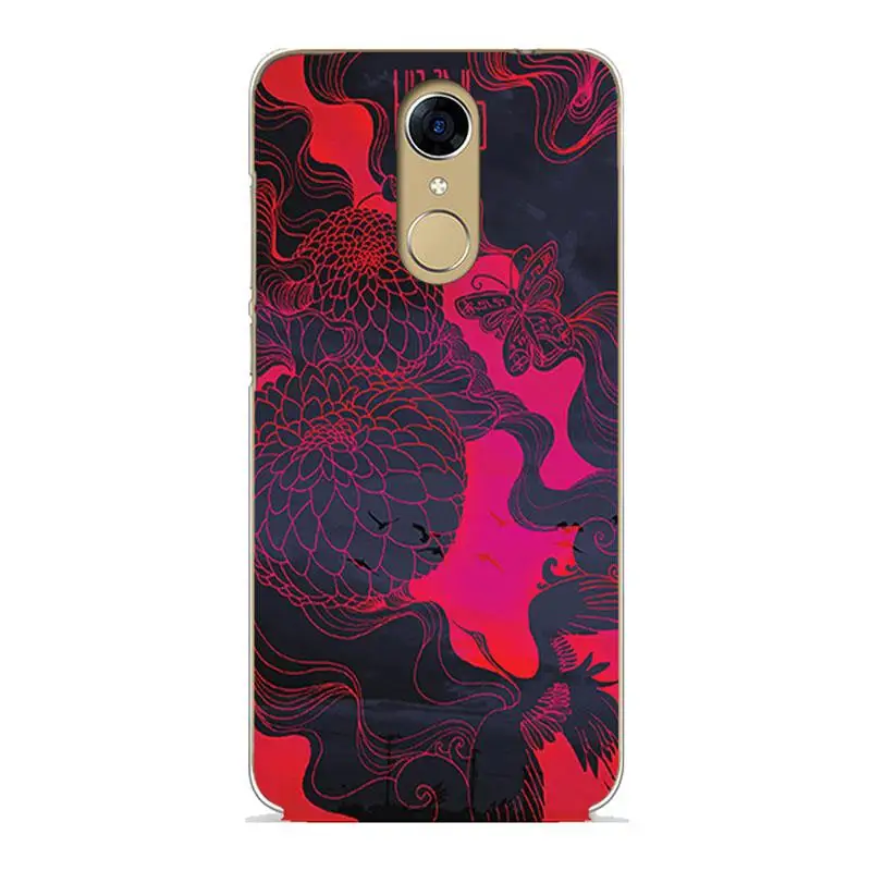 L126 Чехол с рисунком для Cubot Note Plus, чехол, силиконовый мягкий ТПУ чехол s для Cubot Note Plus, чехол с изображением диких цветов, животных, сумки 5,2 дюймов - Цвет: L126