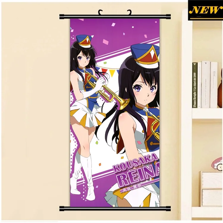 45X95 см звук! Hibike! Euphonium Reina Oumae Kumiko мультфильм аниме Искусство Настенная картина