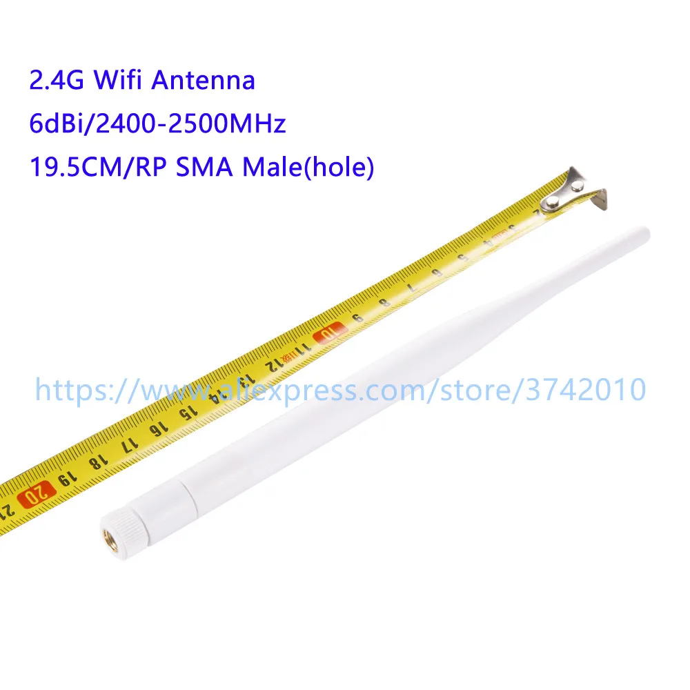 Всенаправленная антенна с высоким коэффициентом усиления 6dBi 2 4G Wifi для