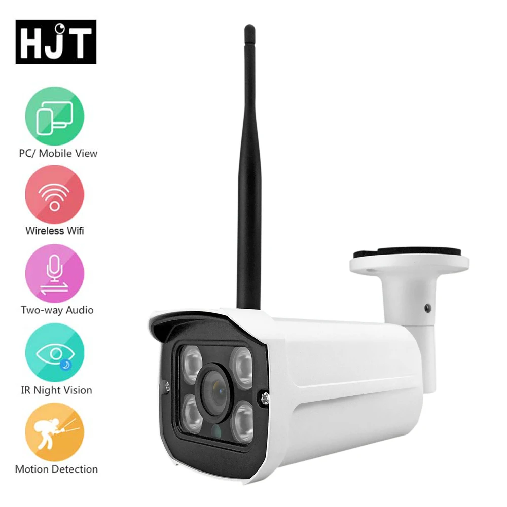 Hjt HD Беспроводная ip-камера 720P безопасность Wifi ИК-подсветка ночного видения аудио запись сеть наблюдения наружная сигнализация Camhi