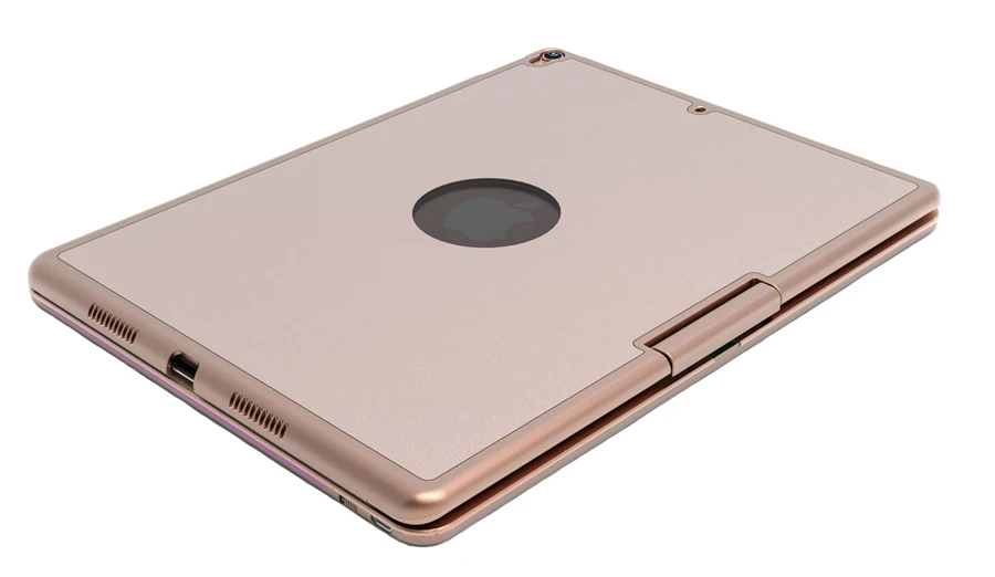 360 Вращающийся чехол из алюминиевого сплава для iPad air 3 10,5 Pro 10,5 дюймов цветная подсветка Bluetooth клавиатура чехол+ ручка+ пленка