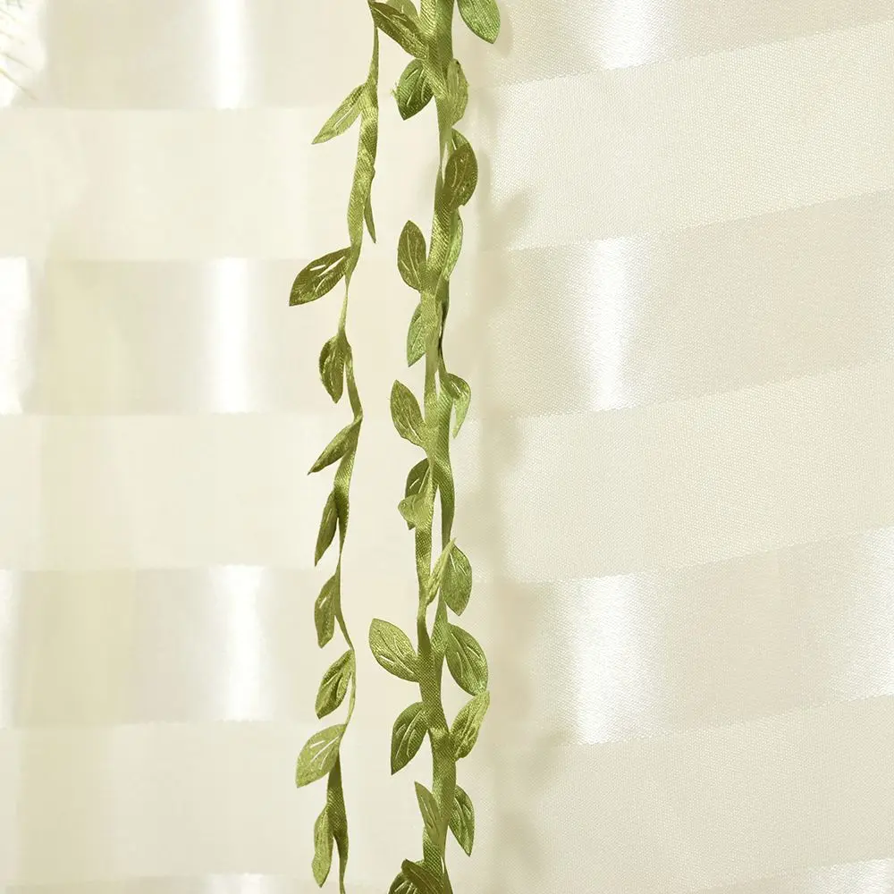 Шелковые листья ручной работы 5 метров искусственные зеленые для свадебного