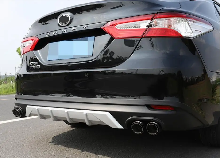 JINGHANG ABS задний бампер для губ автомобильный диффузор подходит Toyota camry 2018 2019 |