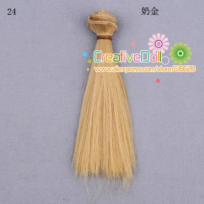 15 см BJD/SD волосы куклы/DIY куклы прямые парики волосы парик для bjd куклы