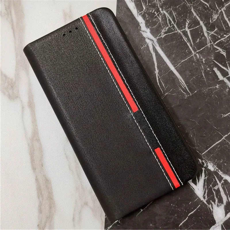 Чехол Infinix HOT 6 Pro X608 Роскошный кожаный флип-чехол для HOT6 Стенды телефона