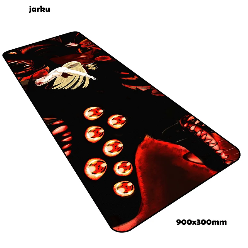 Size 900x300x3mm Hellsing pad мышь милый компьютерный коврик для мыши 900x300x3 мм padmouse большой популярный Коврик Для Мыши Эргономичный гаджет офисные настольные коврики - Цвет: Size 900x300x3mm