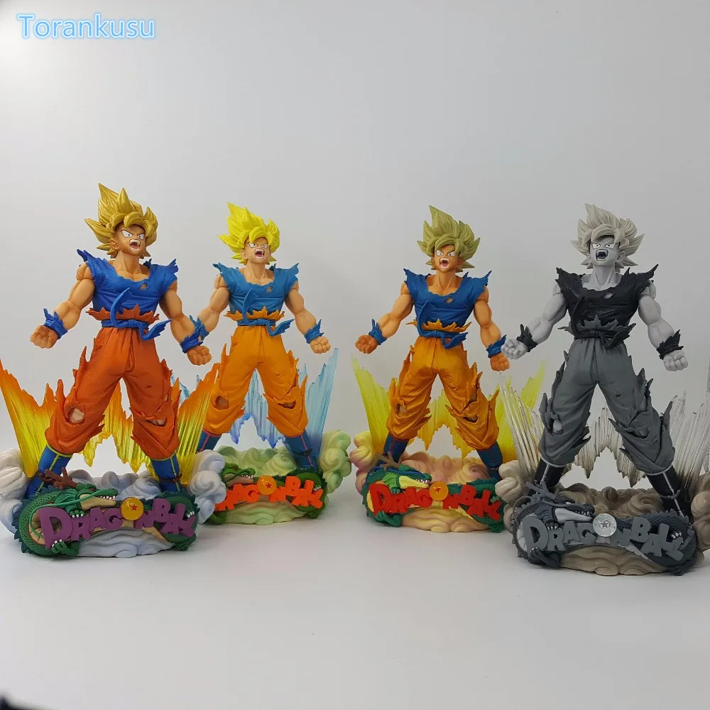 Экшн фигурка Dragon Ball Z Супер Saiyan MSP ПВХ модель игрушки 240 мм аниме Драконий шар и