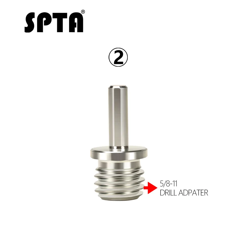 SPTA 1 шт. сверло Aapter резьба для полировки колодки и крюк петля задняя пластина подложка и полировщик 5/" или M14 резьба-Выберите наборы