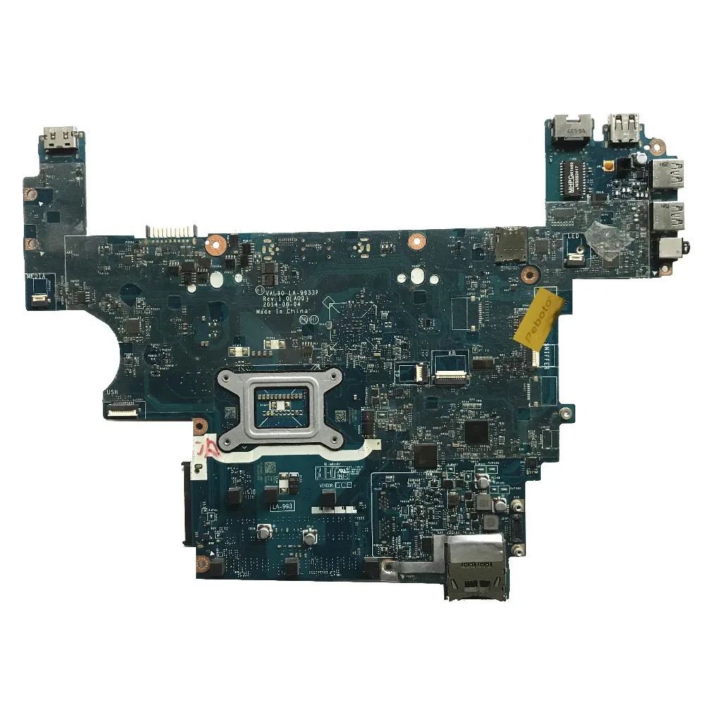 Для Dell E6440 Материнская плата ноутбука VAL90 LA-9933P 085M2V 85M2V PGA947 DDR3L мб 100% тестирование