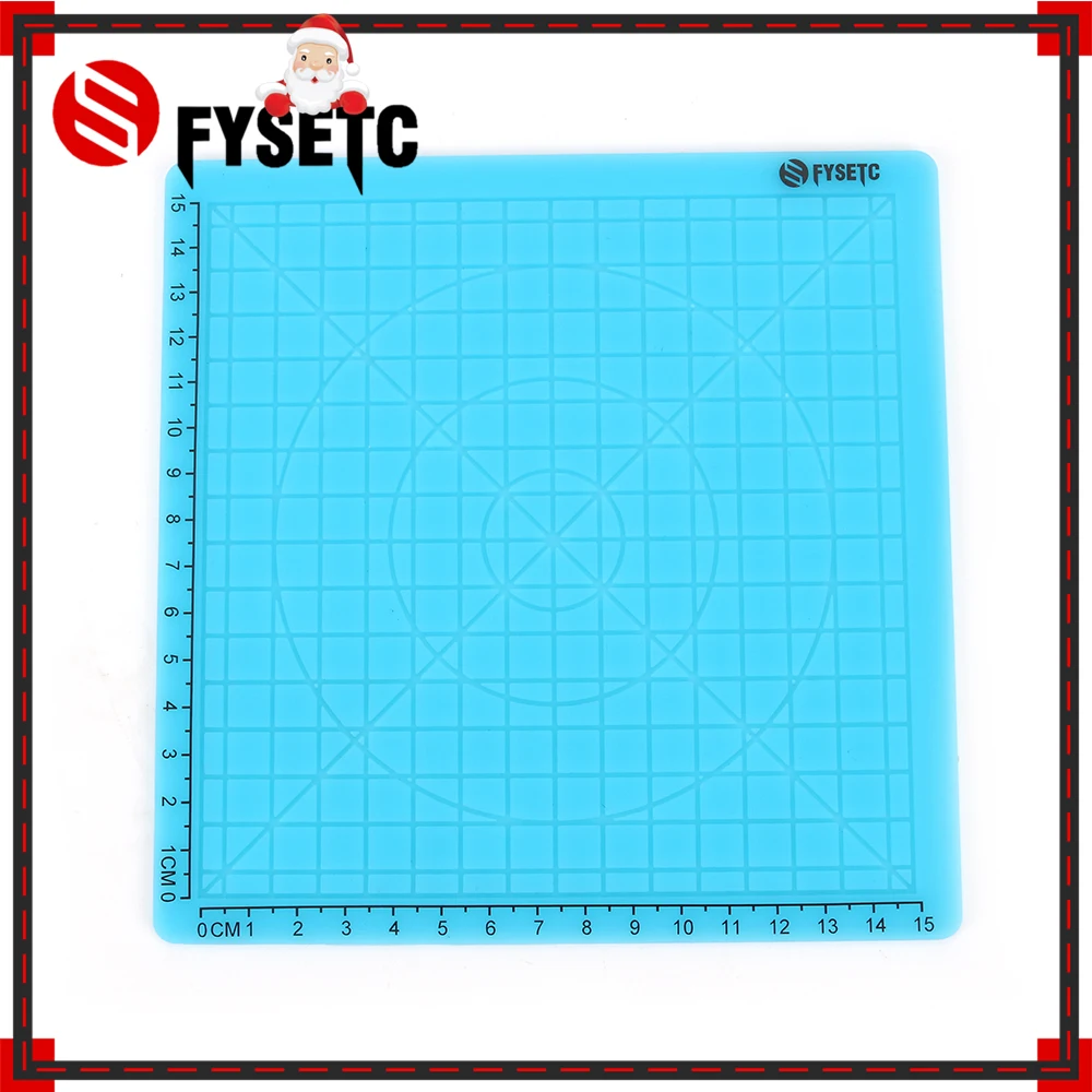 D 3D дизайн силиконовый коврик основной шаблон синий многоцелевой + 10 м PLA