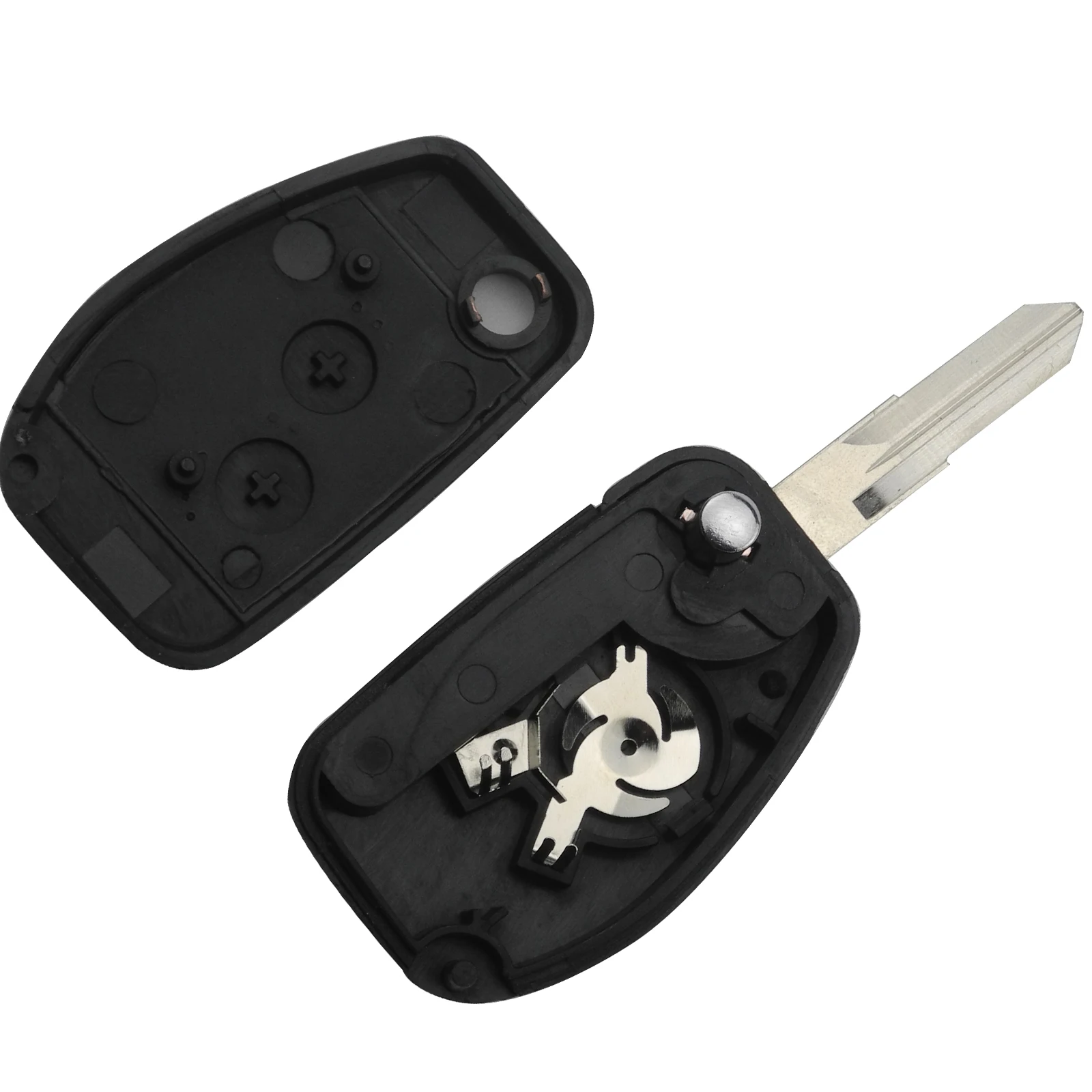 Для Renault Megan Modus Clio Kangoo Logan Sandero Duster 2 кнопки дистанционного управления Fild Fold Key Case Cover