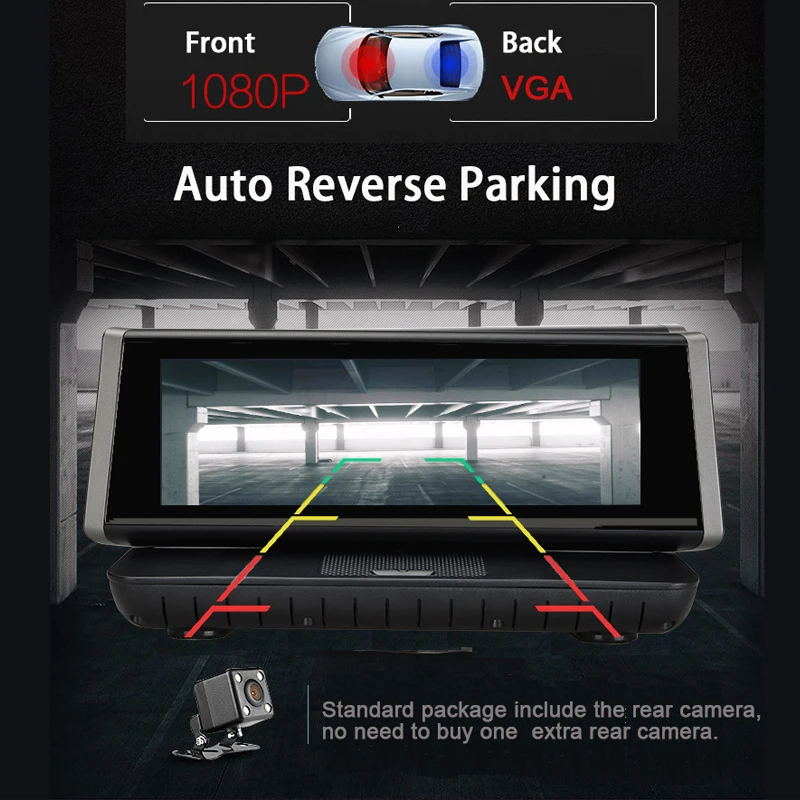 OnReal dash camera 8 0 Touch 4G Android GPS Двойная Линза Автомобильная камера ADAS FHD 1080P WIFI авто