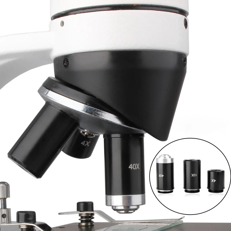 CIWA HD 1600x научный биологический монокулярный бинокль HD зеркальный микроскоп бинокль Студенческий микроскоп для анализа растений животных