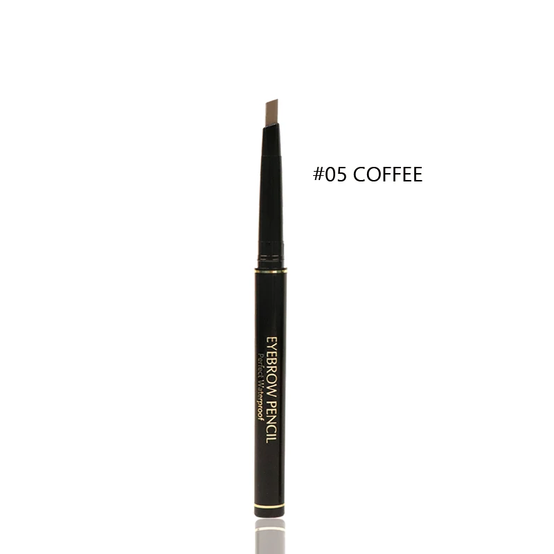 05Coffee MIXDAIR, 4 цвета, карандаш для бровей, натуральный, водостойкий, долговечная краска, тату, карандаш для бровей, макияж глаз, косметика - Цвет: 05Coffee