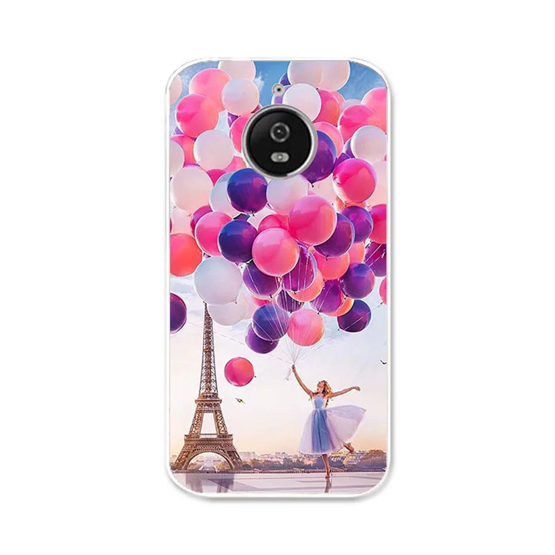 J115 Чехол для Moto E4, чехол s, силиконовый бампер для Motorola Moto E4, XT1766, XT1763, XT1762, E(4th Gen.), европейская версия, чехол с фламинго - Цвет: J115