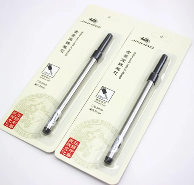 Jinhao 159 роликовая шариковая ручка черный лак Золотая отделка большой тяжелый - Цвет: V