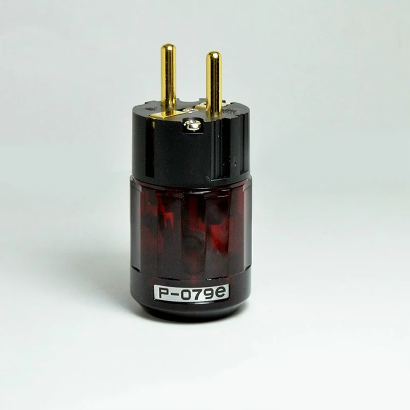 P-079e+ C-079 с родиевым покрытием EUR Schuko AC Разъем питания IEC разъем питания