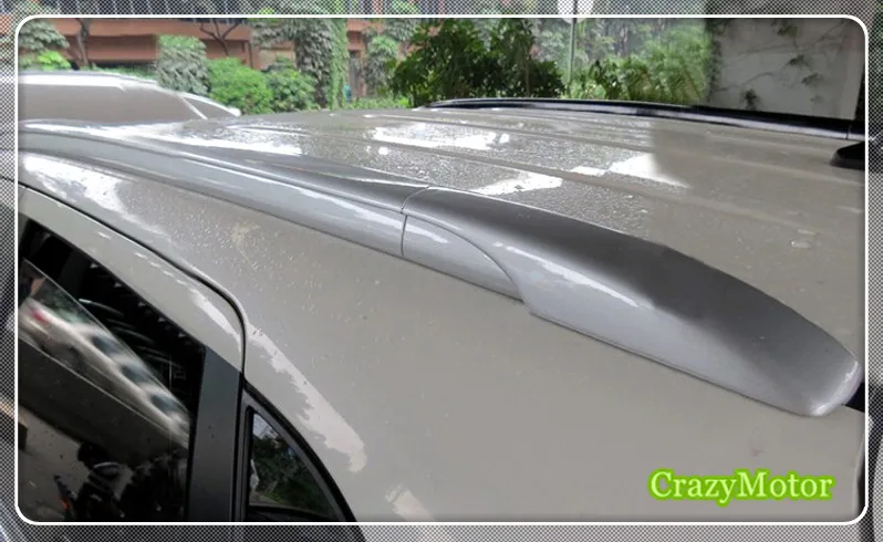 Серебряный багажник на крышу багажные рельсы для Mitsubishi ASX/Outlander sport 2013 14 15 16 17(не для Mitsubishi Outlander