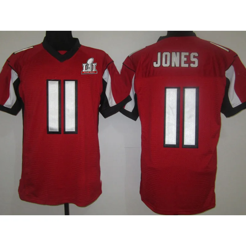 2017 Новый Вышивка #2 Мэтт Райан мужская #24 Доминик Франки Взрослых #11 Хулио Джонс