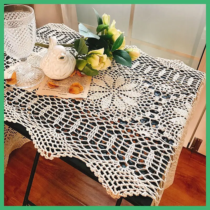 Крючки ручной работы крючки цветы идиллический хлопок полые тканые шкафы